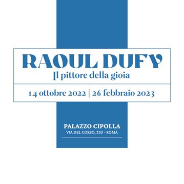 Biglietto Open Raoul Dufy