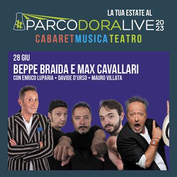 Beppe Braida + Max Cavallari e cast On live