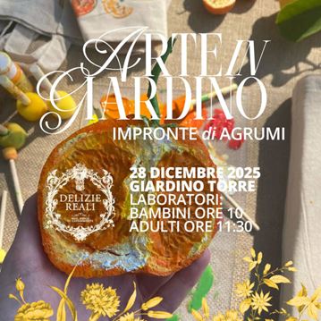 Arte in giardino: Impronte di agrumi | Laboratorio adulti