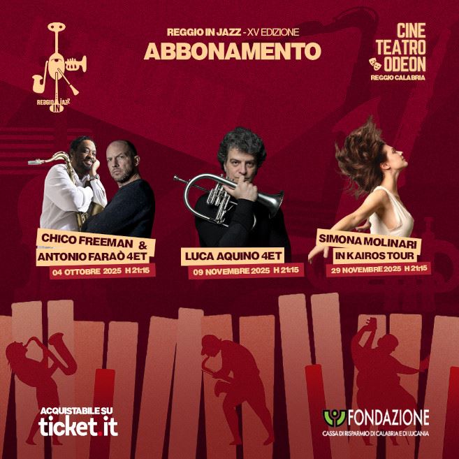 Abbonamento Reggio in Jazz 15^ edizione