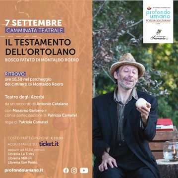 Il testamento dell'ortolano - Camminata teatrale