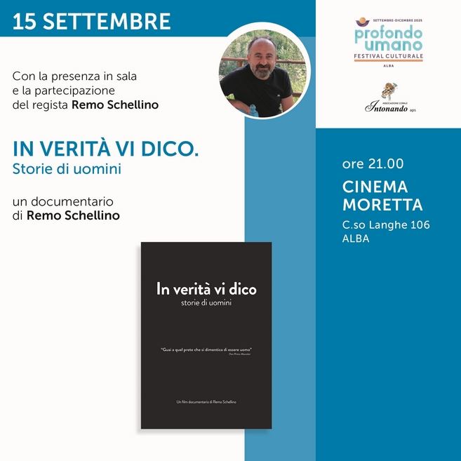 In verità vi dico. Storie di uomini