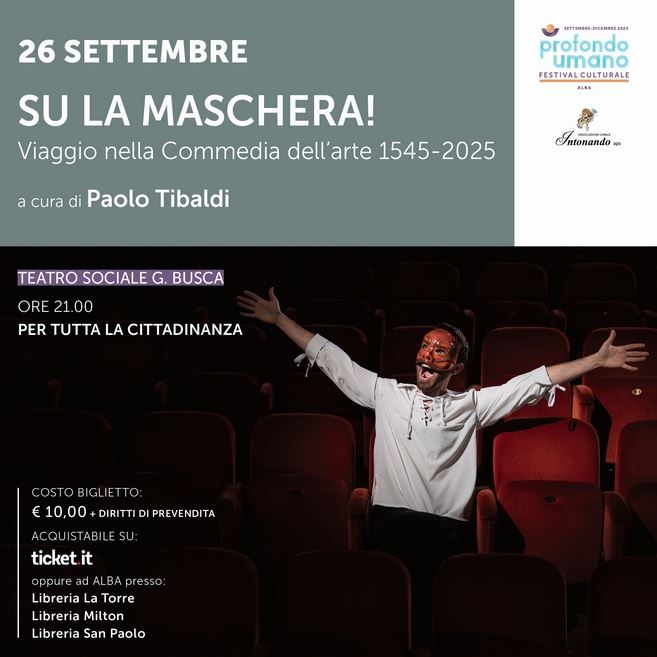 Su la maschera!