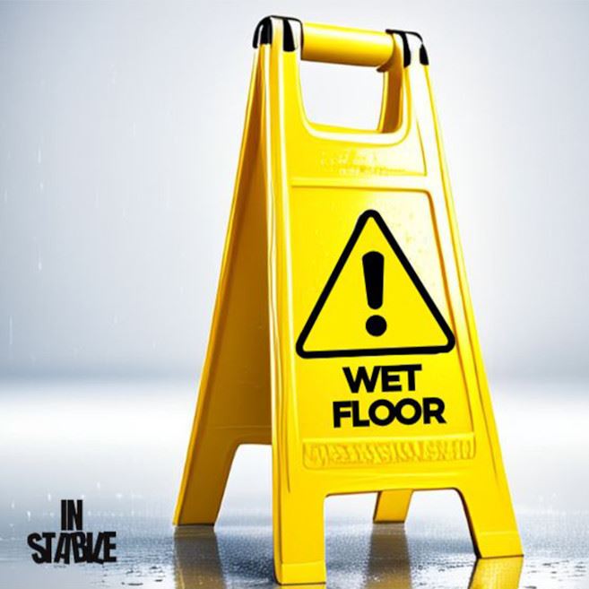 Wet floor