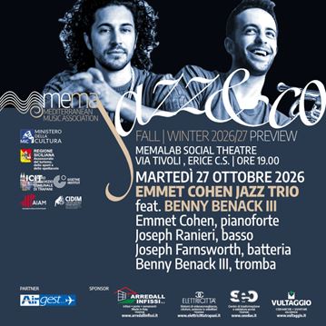 Emmet Cohen Jazz Trio feat. Benny Benack III