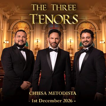 I Tre Tenori alla Chiesa Metodista di Roma