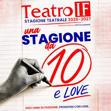 Teatro IF Stagione 2026/2027 PROSA